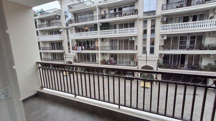 Balcony, skylar-homes 3 Bedroom 1200 Sq.Ft. Apartment In Patiala Road Zirakpur 8874549