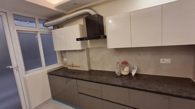 Kitchen, skylar-homes 3 Bedroom 1200 Sq.Ft. Apartment In Patiala Road Zirakpur 8874549