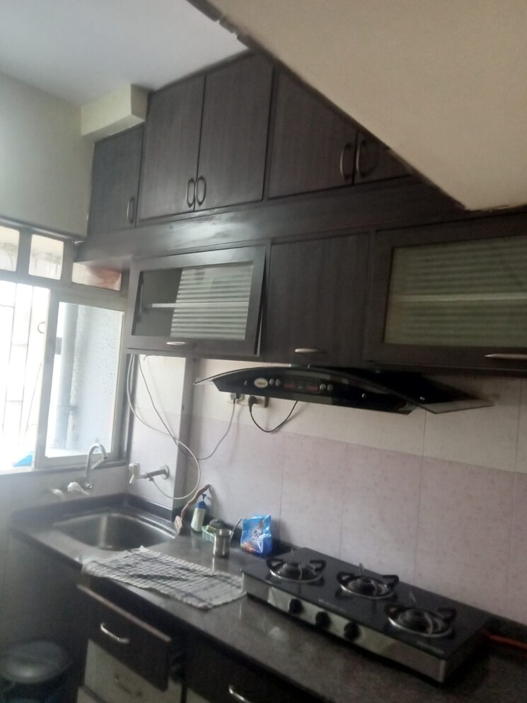 Kitchen, shri-drushti-chs 1 Bedroom 450 Sq.Ft. Apartment In Kasarvadavali Thane 8874561