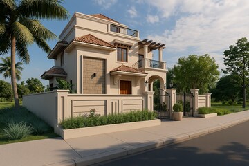 3 BHK Villa – Exterior View View at Bicholim - for Sale