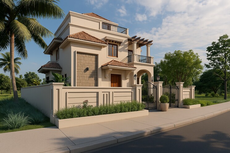 Exterior View, bicholim 3 Bedroom 180 Sq.Mt. Villa In Bicholim Goa 8874475