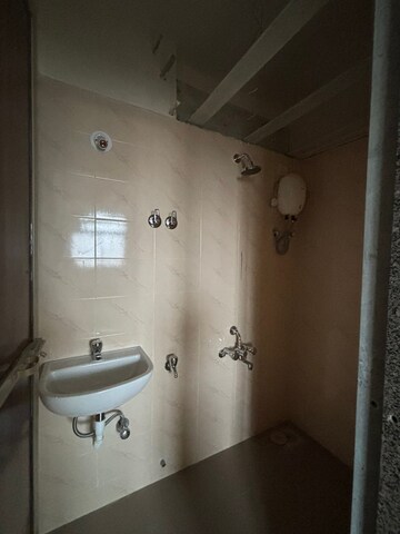 Bathroom in 1 BHK Apartment at Satellite Garden, Goregaon East – for Rent