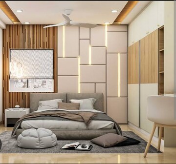 Living Room in 4 BHK Apartment at Anant Raj Maceo, Sector 91 – for Rent