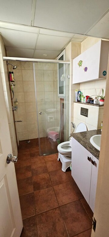 Bathroom in 3 BHK Apartment at G Corp The Icon, Thanisandra Main Road – for Rent