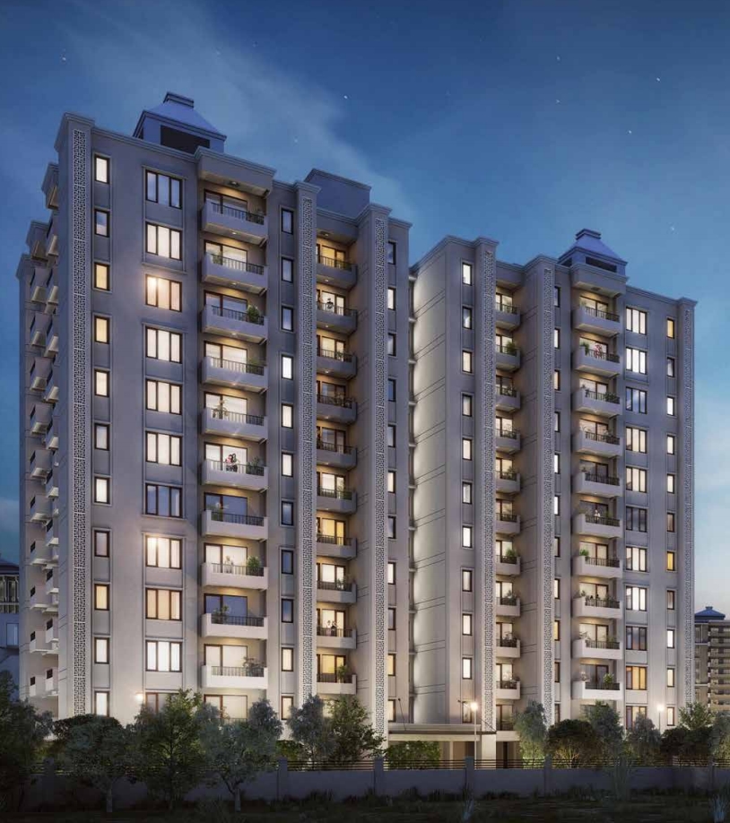 4 BHK + Pooja Room,Servant Room 3384 Sq.Ft. Apartment in Eros Edenwood Towers