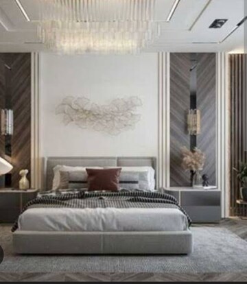 Bedroom in 2 BHK Apartment at Ansal Heights Gurgaon, Sector 92 – for Rent