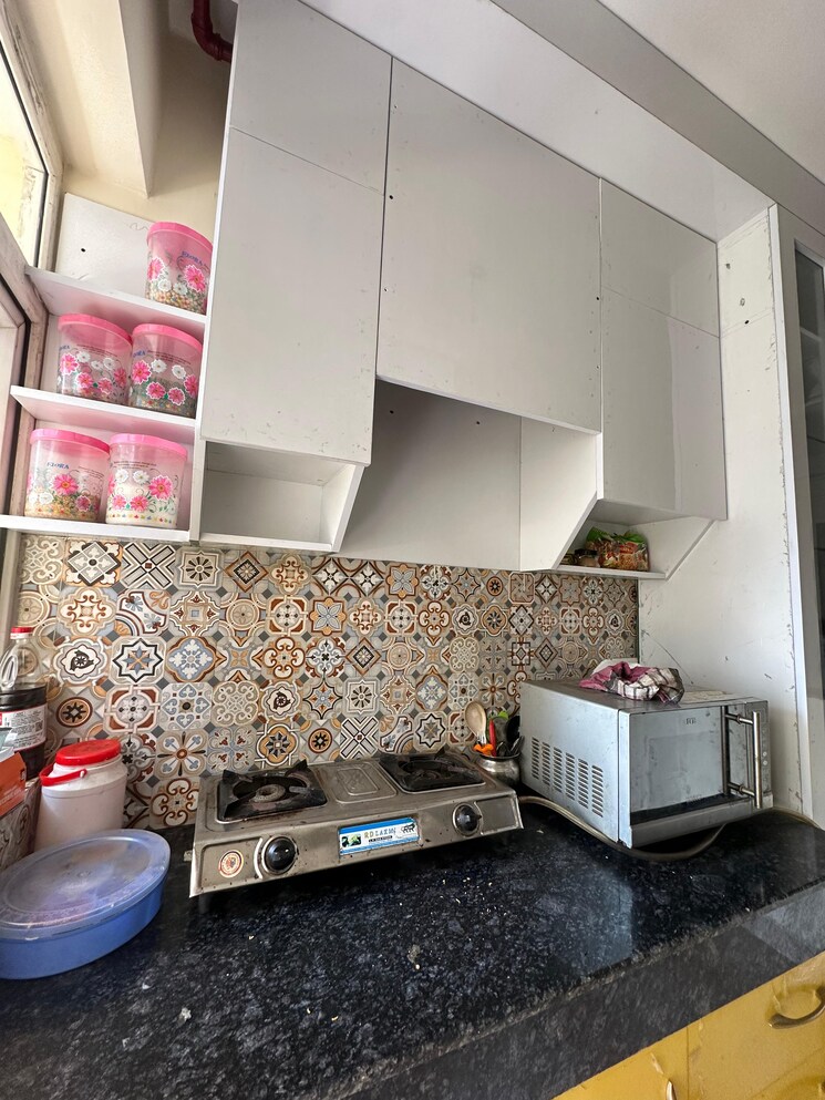 Kitchen, wave-dream-homes 2 Bedroom 808 Sq.Ft. Apartment In Wave City Ghaziabad 8874719