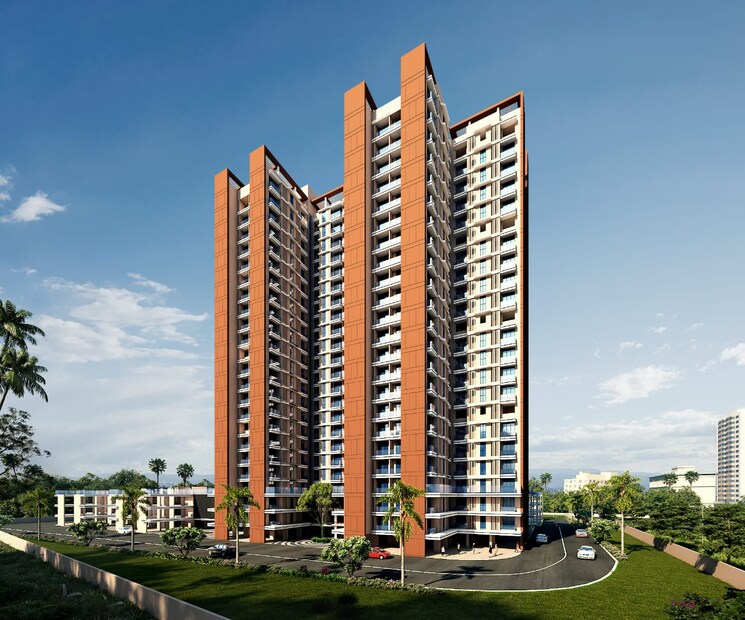 Exterior View, oyster-nature-vista 3 Bedroom 818 Sq.Ft. Apartment In Dwarli Gaon Thane 8874733