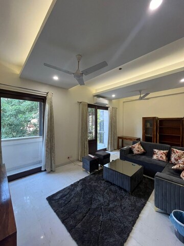 Living Room in 3 BHK Builder Floor at Sector 28 – for Rent