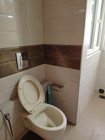 Bathroom in 2 BHK Apartment at Cosmos Majestic, Prabhadevi – for Rent