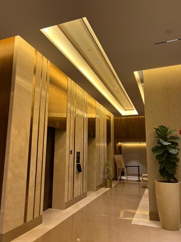 Building Lobby in 2 BHK Apartment at Piramal Aranya Arav, Byculla – for Rent