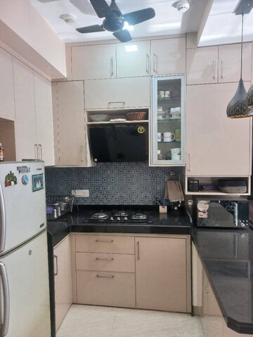 Kitchen in 1 BHK Apartment at Lodha Crown Quality Homes, Majiwada – for Rent