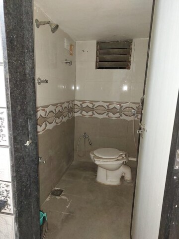 Bathroom in 2 BHK Apartment at Prahlad Nagar – for Rent