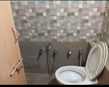 Bathroom in 2 BHK Apartment at Prahlad Nagar – for Rent