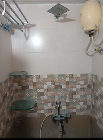 Bathroom in 2 BHK Apartment at Prahlad Nagar – for Rent