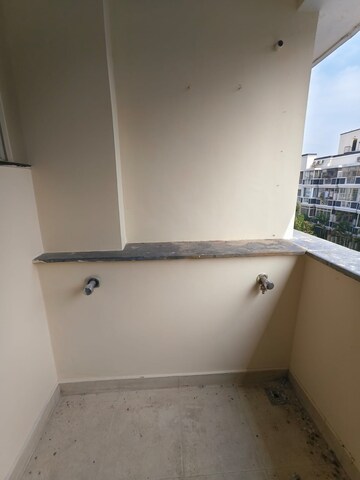 Balcony in 2 BHK Apartment at Puravankara Purva Pavilion, Hebbal – for Rent