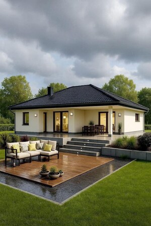 2 BHK Villa – Exterior View View at Shadnagar - for Sale