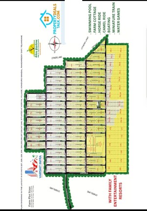 Master Plan in 2 BHK Villa at Shadnagar – for Sale