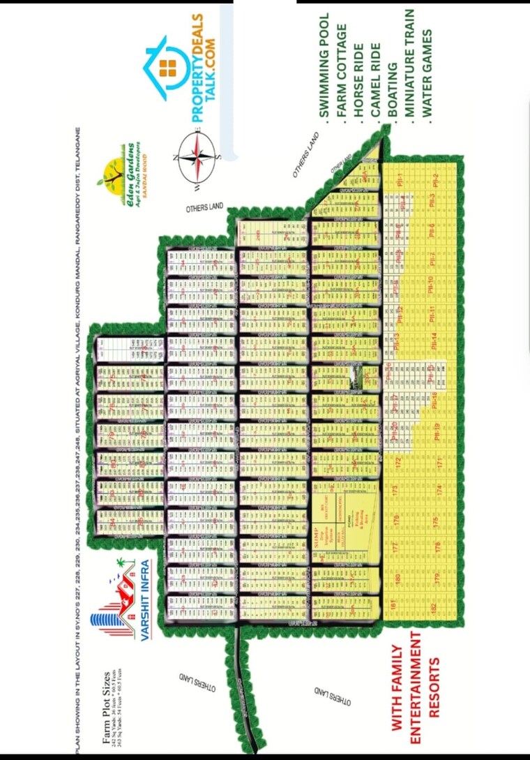 Master Plan, shadnagar 2 Bedroom 1210 Sq.Yd. Villa In Shadnagar Hyderabad 8874876