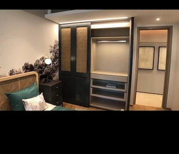 Living Room in 4 BHK Apartment at Ajmera Manhattan, Bhakti Park – for Sale