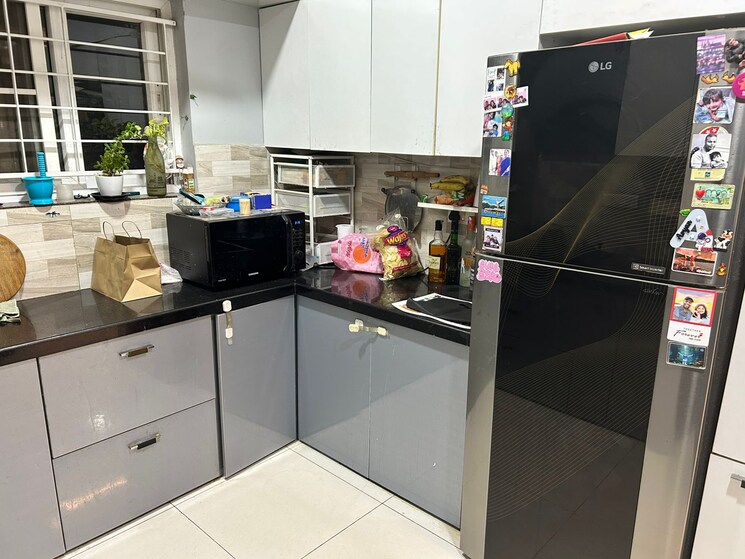 Kitchen, my-home-avatar 3 Bedroom 1810 Sq.Ft. Apartment In Gachibowli Hyderabad 8874976