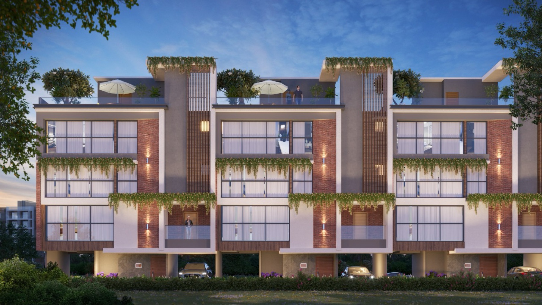 4 BHK 2440 Sq.Ft. Villa in Aswani Green Alley