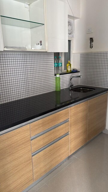 Kitchen in 1 BHK Apartment at Omkar Signet, Malad East – for Rent