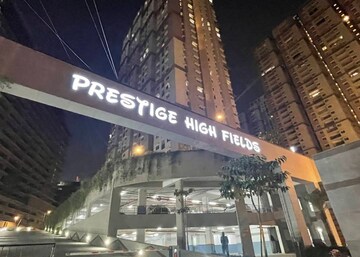 4 BHK Apartment – Exterior View View at Prestige High Fields, Gachibowli - for Rent