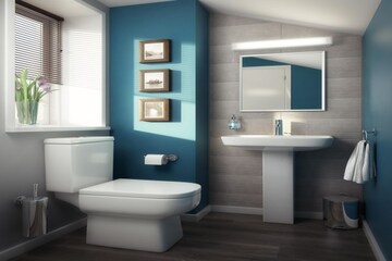 Bathroom in 3.5 BHK Builder Floor at Godrej Reserve Kandivali, Kandivali East – for Sale