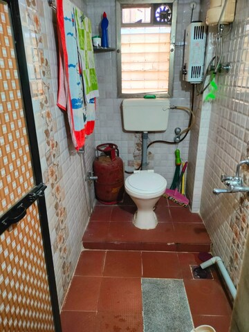 Bathroom in 2 BHK Apartment at Vasai West – for Sale