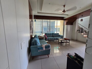 Living Room in 3 BHK Penthouse at New Vip Road – for Sale
