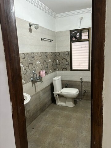 Bathroom in 3 BHK Apartment at Yashoda Desire, Danish Nagar – for Rent