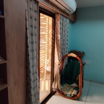 Living Room in 3 BHK Apartment at Fortune 361, Bhadran Nagar – for Sale