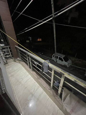 Balcony in 1 RK Builder Floor at Sushant Lok I – for Rent