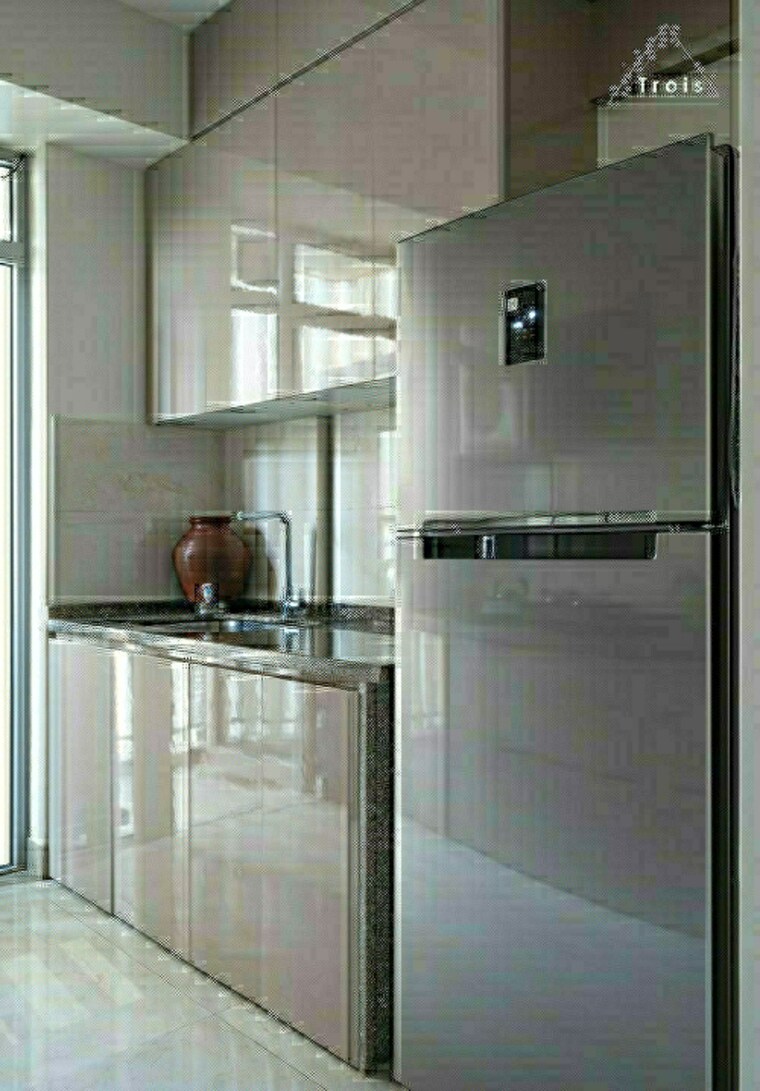 Kitchen, atul-life 3 Bedroom 1000 Sq.Ft. Apartment In Mulund West Mumbai 8875557