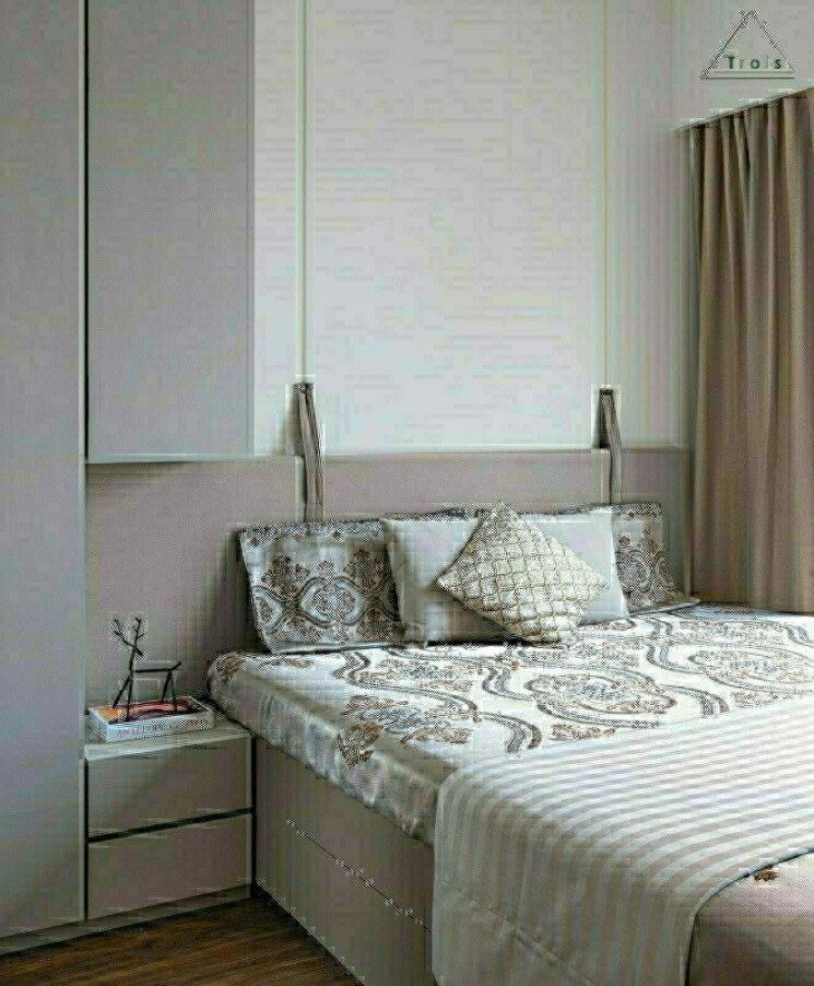 Bedroom, atul-life 3 Bedroom 1000 Sq.Ft. Apartment In Mulund West Mumbai 8875557