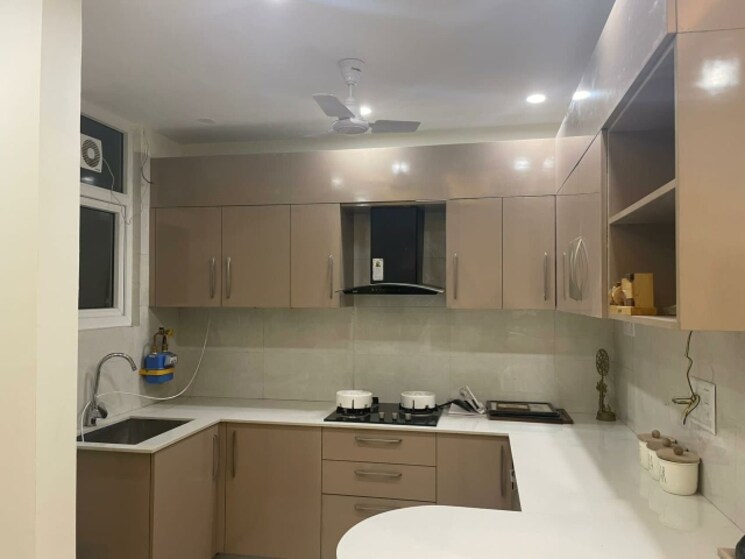Kitchen, lajpat nagar 4 3 Bedroom 1400 Sq.Ft. Builder Floor In Lajpat Nagar 4 Delhi 8875647