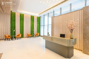 Living Room in  Office Space at Lodha Supremus Worli, Worli – for Sale