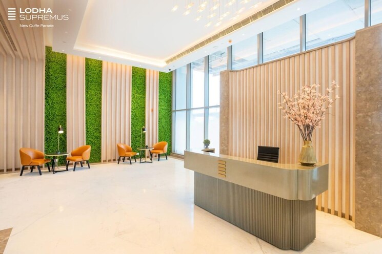 Living Room, lodha-supremus-worli Commercial Office Space 2380 Sq.Ft. In Worli Mumbai 8875636