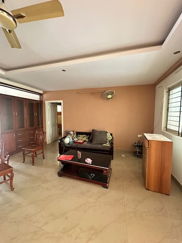 Living Room in 3 BHK Apartment at Sai Balaji Lemon Tree, Kempapura – for Rent