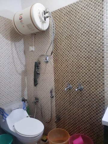 Bathroom in 1 BHK Builder Floor at Khirki Extension – for Rent