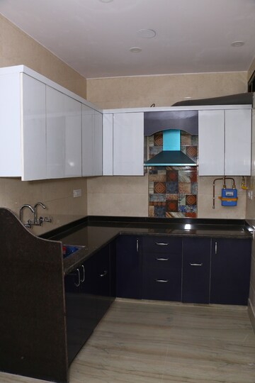 Kitchen in 2 BHK Builder Floor at Rajouri Garden – for Rent