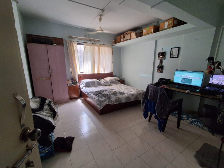 Bedroom, damodar-prasad-apartments 2 Bedroom 1000 Sq.Ft. Apartment In Hingne Khurd Pune 8875881