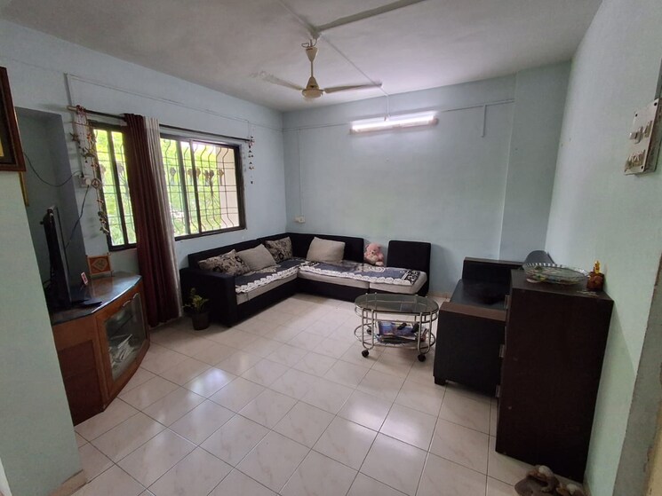 Living Room, damodar-prasad-apartments 2 Bedroom 1000 Sq.Ft. Apartment In Hingne Khurd Pune 8875881