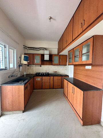 Kitchen in 3 BHK Apartment at Sai Balaji Lemon Tree, Kempapura – for Rent