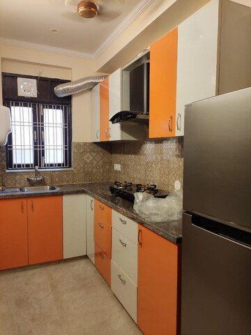 Kitchen in 1 RK Builder Floor at Sushant Lok I – for Rent