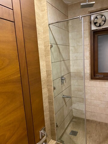 Bathroom in 3 BHK Apartment at Boutique Residential Apartments A-10, Gulmohar Park – for Rent