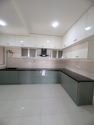 Kitchen in 3 BHK Apartment at Salarpuria Sattva Exotic, Kogilu – for Rent