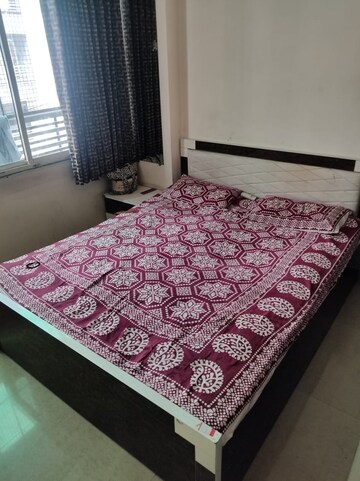Bedroom in 2 BHK Apartment at Dharmadev Swaminarayan Park 3, Vasna – for Rent