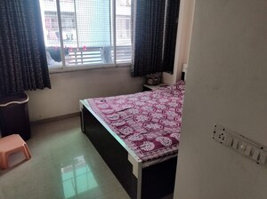 Bedroom in 2 BHK Apartment at Dharmadev Swaminarayan Park 3, Vasna – for Sale